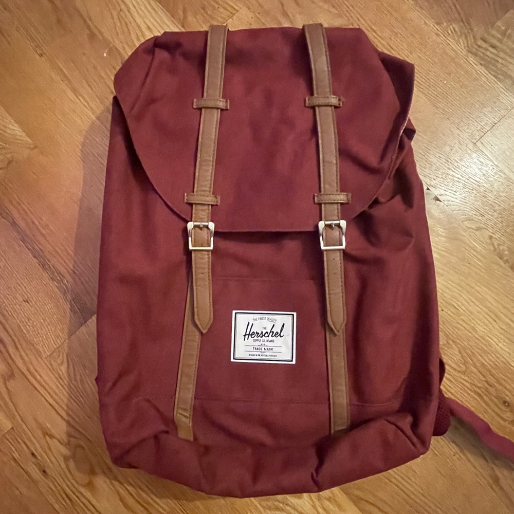 Herschel Maroon/Red Retreat Backpack